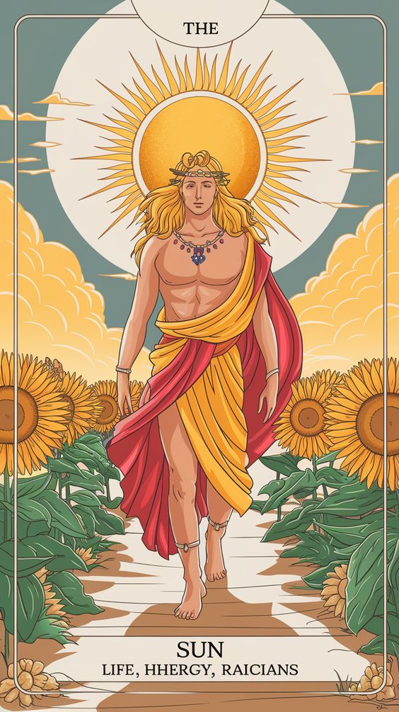 The Sun टैरो कार्ड